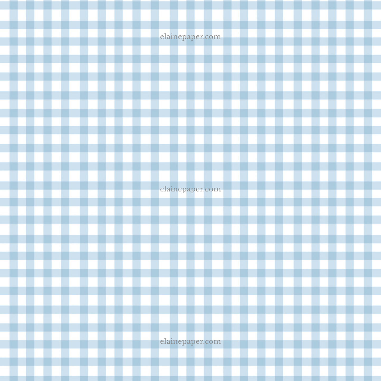Printable Gingham Patterned Paper Bundle - PDF Download