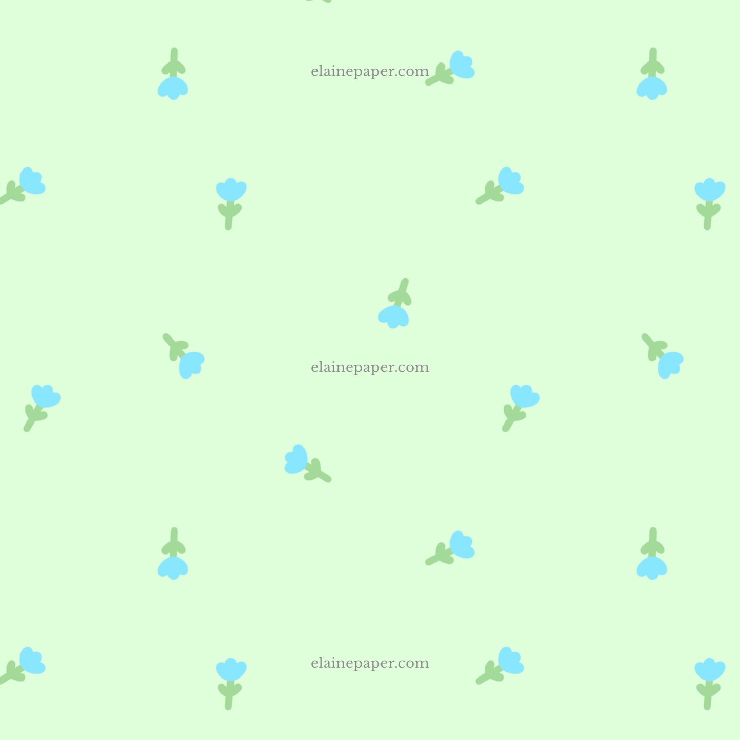 Printable Floral Patterned Paper Bundle - PDF Download