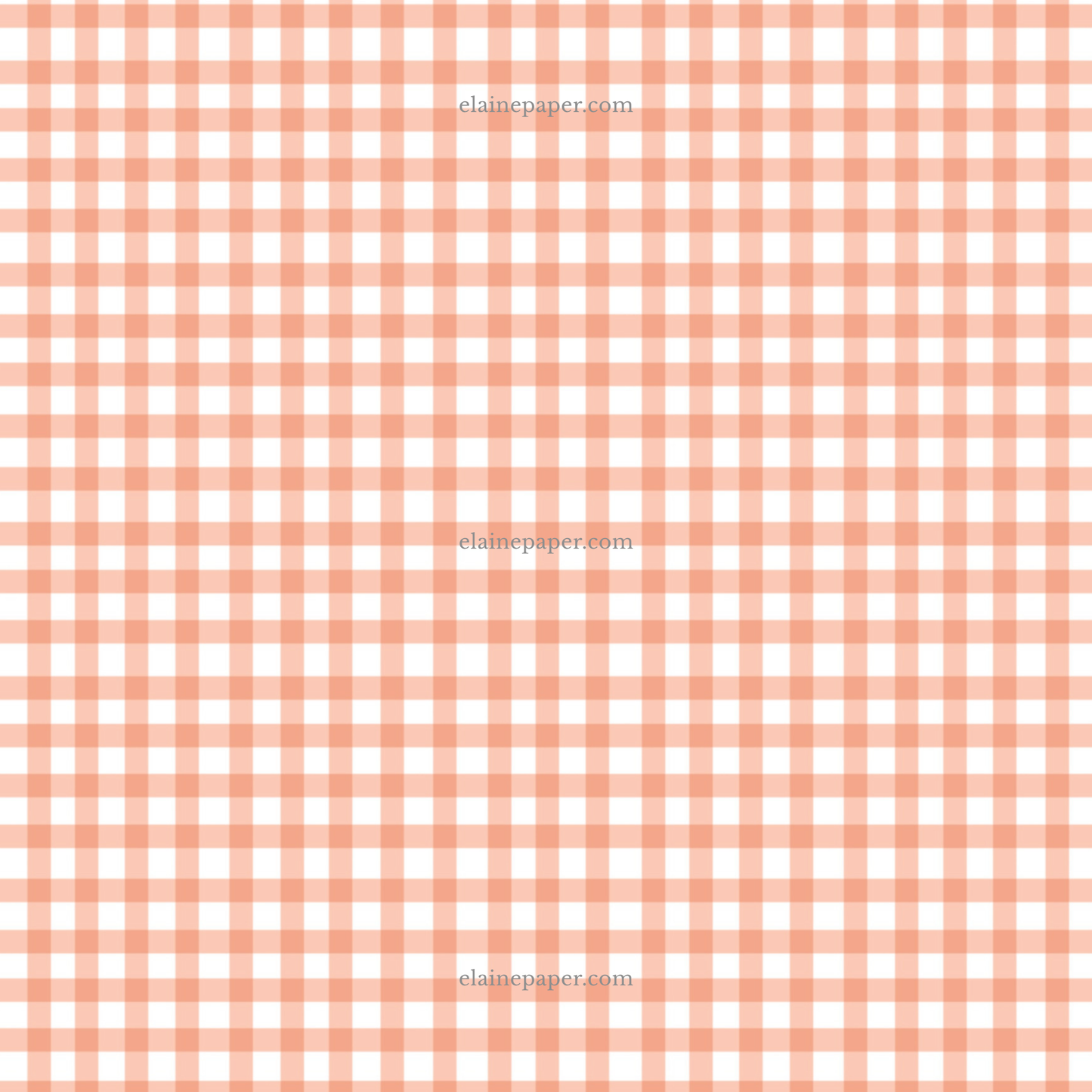 Printable Gingham Patterned Paper Bundle - PDF Download