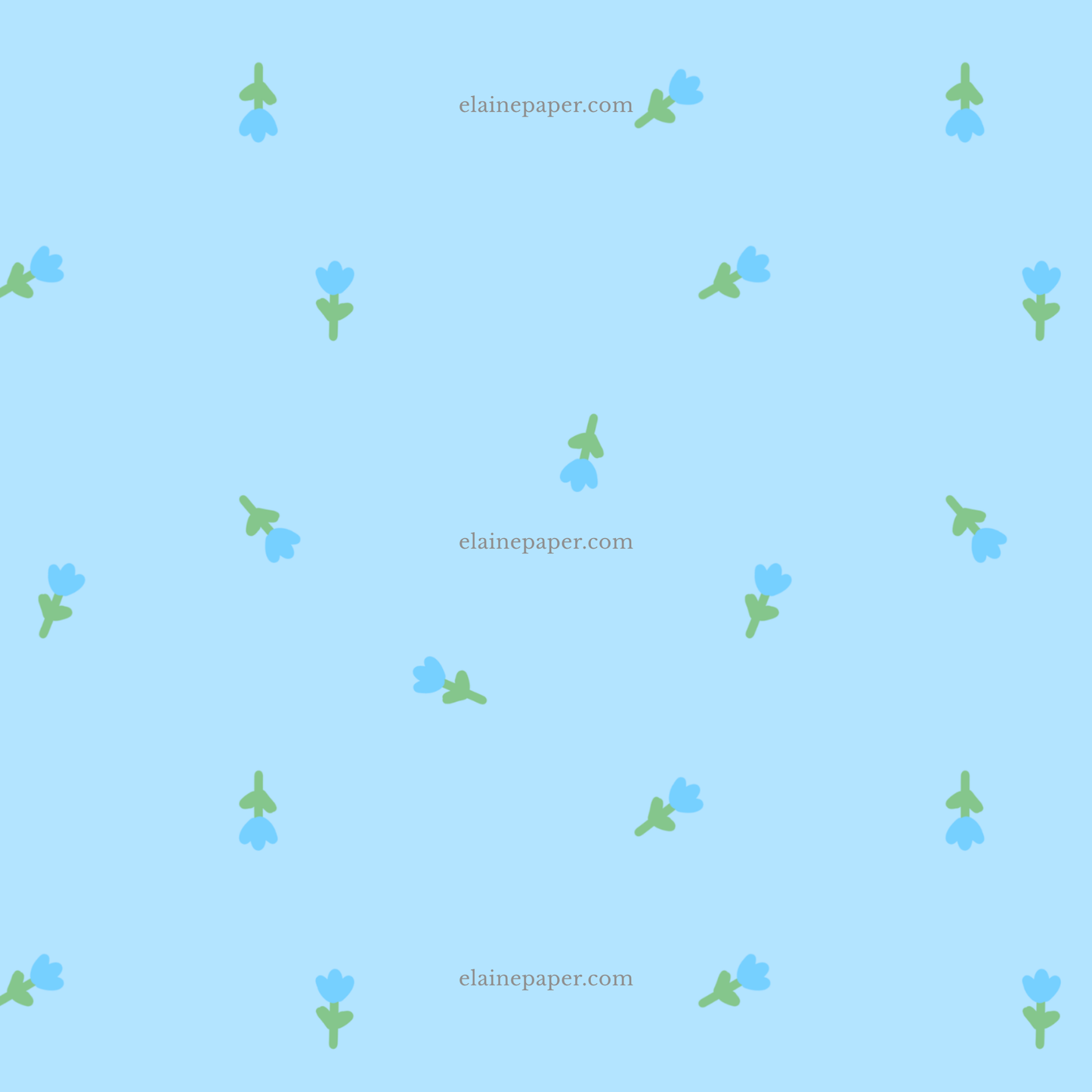 Printable Floral Patterned Paper Bundle - PDF Download