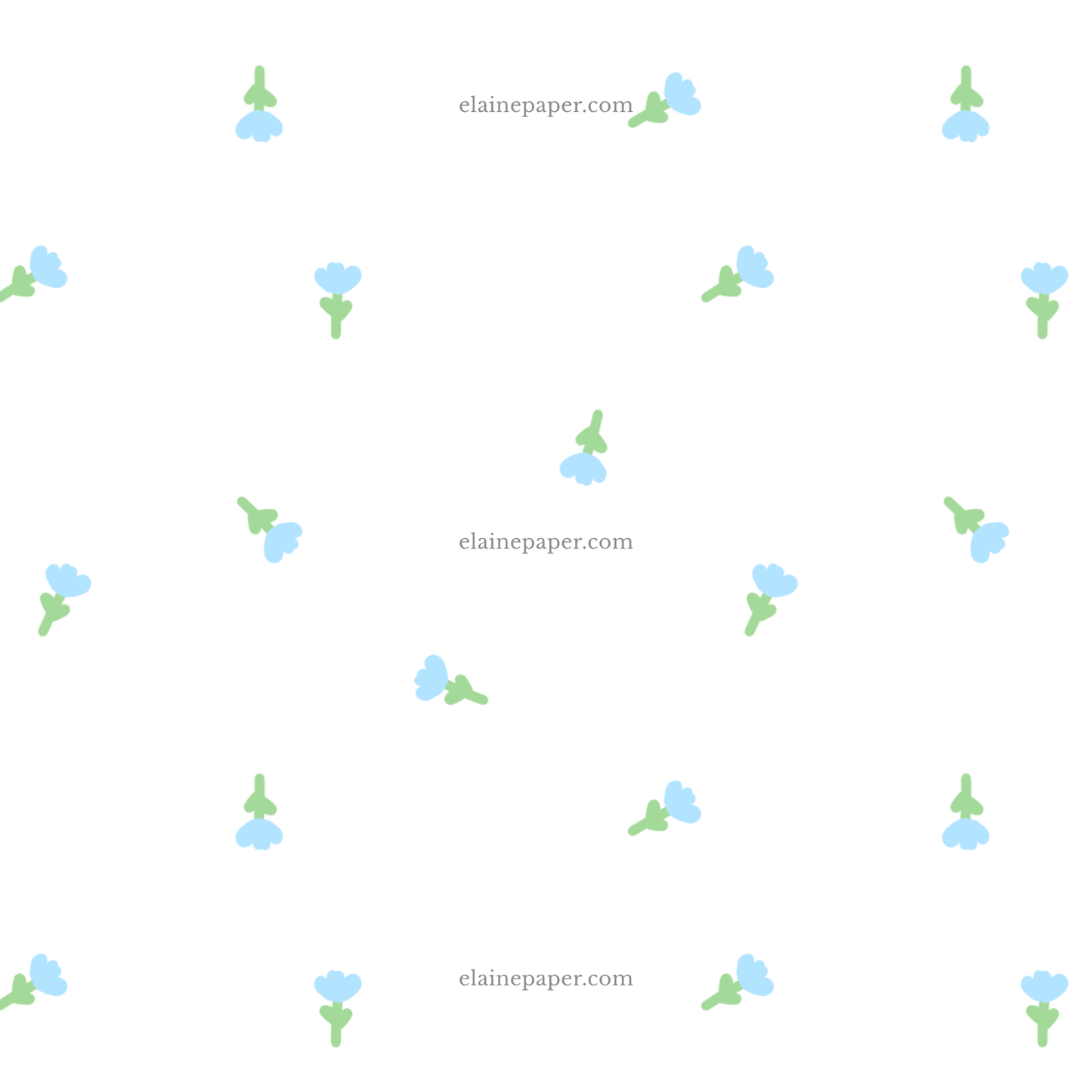 Printable Floral Patterned Paper Bundle - PDF Download