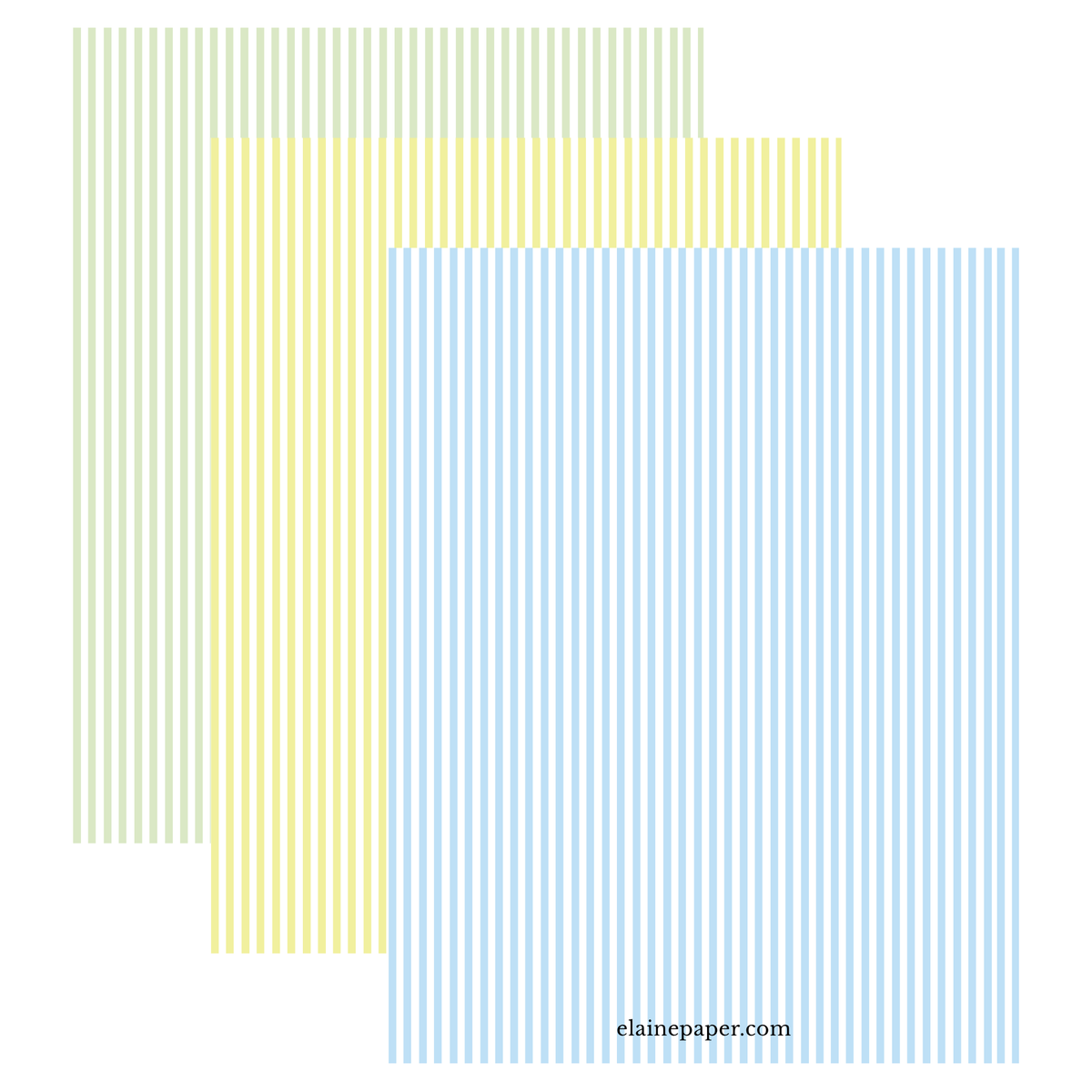 Summer Printable Patterned Paper Bundle - To Download And Print At Home